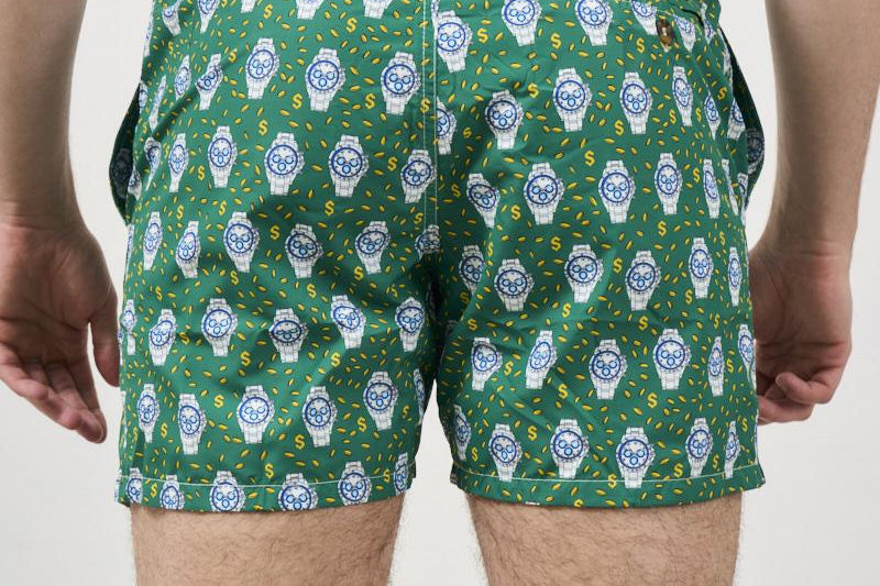 Costume da bagno uomo con stampa LIG0003 04343F51 MC2 SAINT BARTH