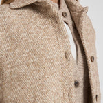 Giacca in lana alpaca bouclé A21026 947 PESERICO