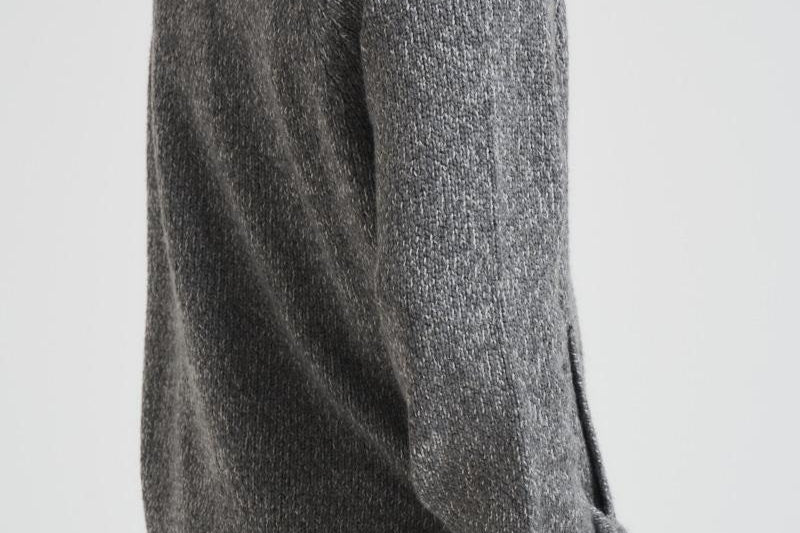 Cardigan uomo Fancy Yarn Mouliné grigio 5100051 S00N1V0M6B STONE ISLAND