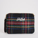Pochette donna Parisienne in tweed tartan verde PARISIENNE WLTART61 MC2 SAINT BARTH