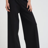 Pantalone donna a palazzo nero L5WI53 Y69 LIVIANA CONTI