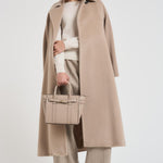 Cappotto donna lungo Tenzone beige TENZONE 020 MAX MARA STUDIO