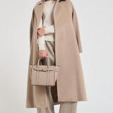 Cappotto donna lungo Tenzone beige TENZONE 020 MAX MARA STUDIO
