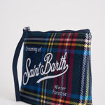 Pochette donna Aline tartan blu ALINE WTARTAN61 MC2 SAINT BARTH