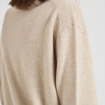 Polo donna in maglia gesso L5WC76 W55 LIVIANA CONTI