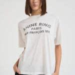 T-shirt donna bianca 11518 IVY1 ANINE BING