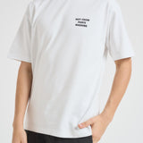 T-shirt uomo girocollo bianca TS203 CO0002OPW DROLE DE MONSIEUR
