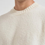 Maglia uomo girocollo panna 5100056 S00N2V0093 STONE ISLAND