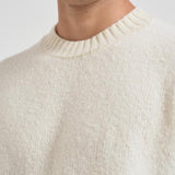 Maglia uomo girocollo panna 5100056 S00N2V0093 STONE ISLAND