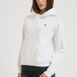 Felpa donna con cappuccio bianca 211943007 001 RALPH LAUREN