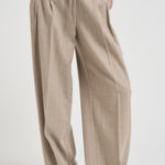 Pantalone donna a palazzo tortora L32 GEST LIVIANA CONTI