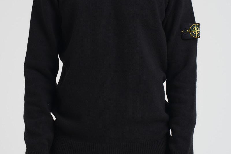 Maglia uomo girocollo nera 5100072 S00A3V0029 STONE ISLAND