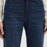 Jeans donna Amber in denim scuro DP619 DF0310800 DONDUP
