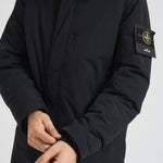 Cappotto uomo Micro Twill midi nero 7100007 S0026V0029 STONE ISLAND