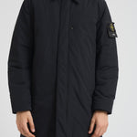 Cappotto uomo Micro Twill midi nero 7100007 S0026V0029 STONE ISLAND