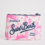 Pochette donna Aline fantasia montagna rosa ALINE WWINTLAND77 MC2 SAINT BARTH