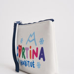 Pochette donna Aline Cortina bianca ALINE CORTDO10 MC2 SAINT BARTH
