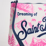 Pochette donna Aline fantasia montagna rosa ALINE WWINTLAND77 MC2 SAINT BARTH