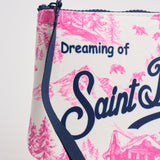 Pochette donna Aline fantasia montagna rosa ALINE WWINTLAND77 MC2 SAINT BARTH
