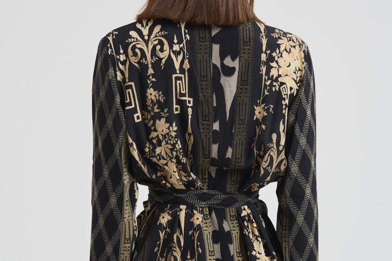 Giacca kimono donna fantasia Adanastr 12183 143927 PIERRE-LOUIS MASCIA