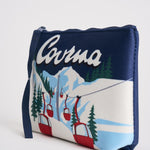 Pochette donna Aline Courma blu ALINE WCOURMA61 MC2 SAINT BARTH