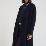 Cappotto donna midi Cles blu notte CLES 006 MAX MARA STUDIO