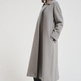 Cappotto donna lungo Tenzone grigio TENZONE 032 MAX MARA STUDIO