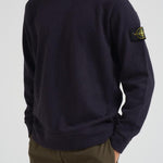 Felpa uomo girocollo blu notte 6100053 S0238V0026 STONE ISLAND