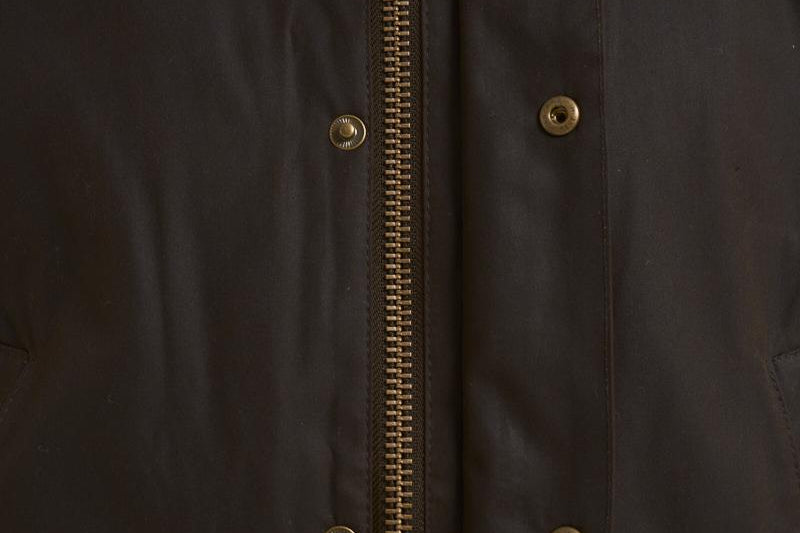 Giacca uomo cerata Ashby verde militare MWX0339 OL71 BARBOUR