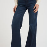 Jeans donna Amber in denim scuro DP619 DF0310800 DONDUP