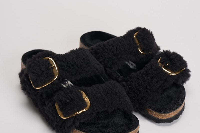 Sandalo arizona buckle donna 1025920 BLACK BIRKENSTOCK