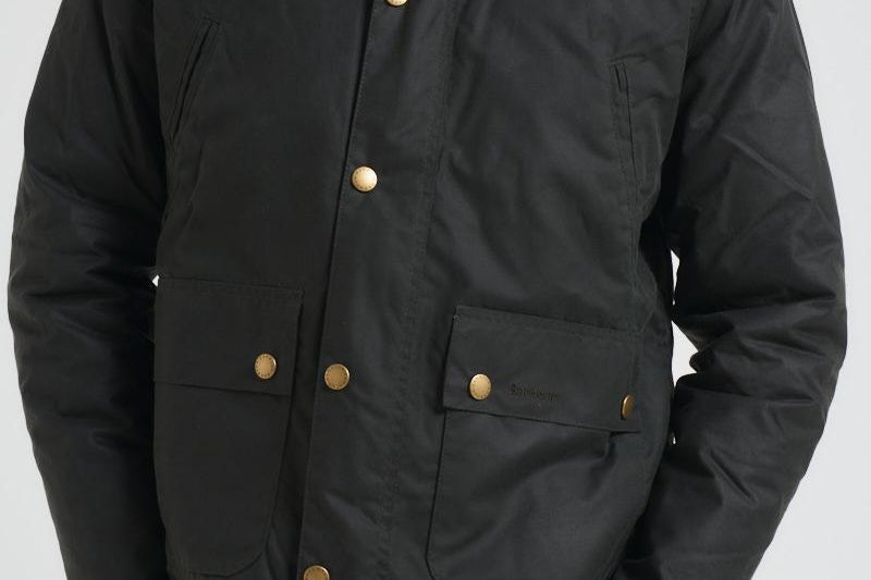 Giacca uomo Reelin cerata verde MWX1106 SG51 BARBOUR