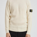 Dolcevita uomo a costine panna 5100052 S00C2V0093 STONE ISLAND