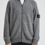 Cardigan uomo Fancy Yarn Mouliné grigio 5100051 S00N1V0M6B STONE ISLAND