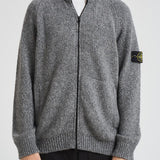 Cardigan uomo Fancy Yarn Mouliné grigio 5100051 S00N1V0M6B STONE ISLAND