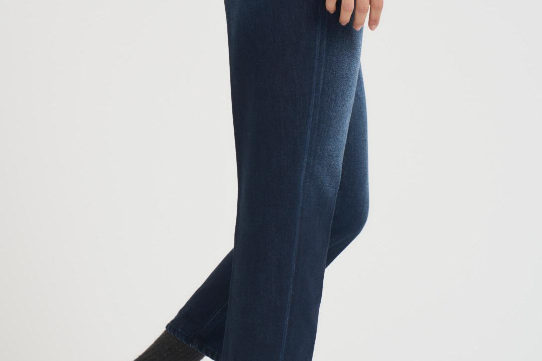 Jeans donna Koons in denim scuro DP268 DF0310800 DONDUP