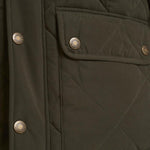 Gilet uomo trapuntato Lowerdale verde oliva MGI0298 OL91 BARBOUR