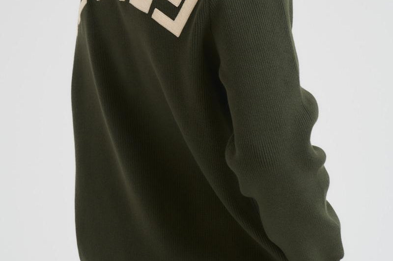 Maglia uomo girocollo verde GMP00841 P00197235674 GOLDEN GOOSE