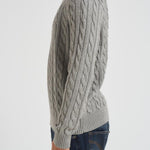 Maglia uomo girocollo grigia 710775885 013 RALPH LAUREN