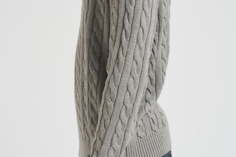 Maglia uomo girocollo grigia 710775885 013 RALPH LAUREN