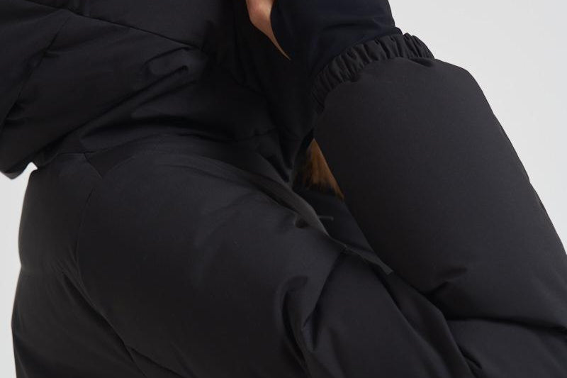 Piumino donna Laminar corto nero PI002045D 9300 HERNO