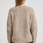 Maglia donna Laila girocollo beige D510414 LAILA803SABBIA P.a.r.o.s.h.