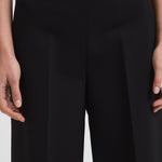 Pantalone donna a palazzo nero L5WI53 Y69 LIVIANA CONTI