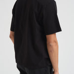 T-shirt uomo girocollo nera 2100025 S0115V0029 STONE ISLAND