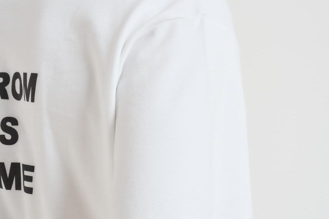 T-shirt uomo girocollo bianca TS203 CO0002OPW DROLE DE MONSIEUR