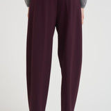 Pantalone donna balloon bordeaux I37 D94 LIVIANA CONTI