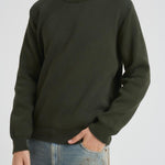 Maglia uomo girocollo verde GMP00841 P00197235674 GOLDEN GOOSE