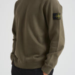 Felpa uomo girocollo verde 6100028 S0A20V0054 STONE ISLAND