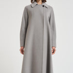 Cappotto donna lungo Tenzone grigio TENZONE 032 MAX MARA STUDIO