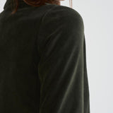 Giacca donna doppiopetto in velluto verde FD3623 G1207 CIRCOLO 1901